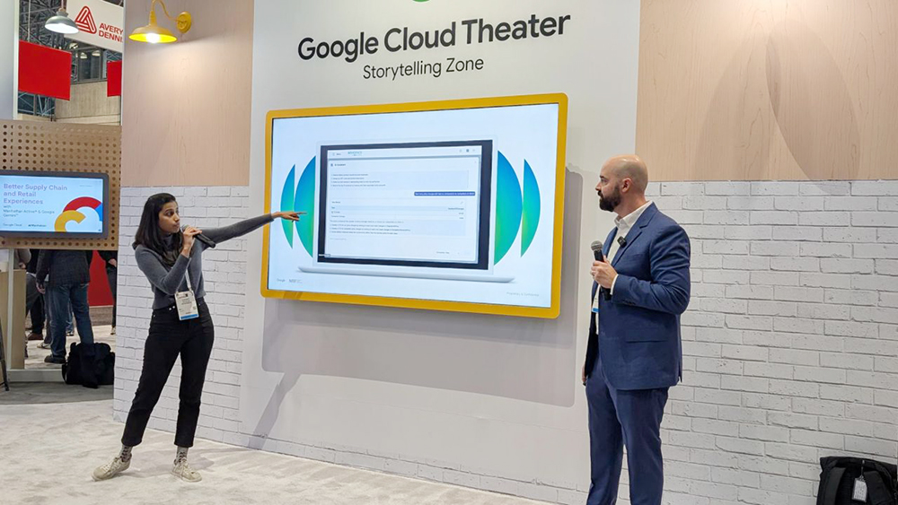 Revionics’ Aakriti Bhargava and Josh Oettle present in the Google Cloud booth on how retailers can “talk to their data” using Conversational Analytics.